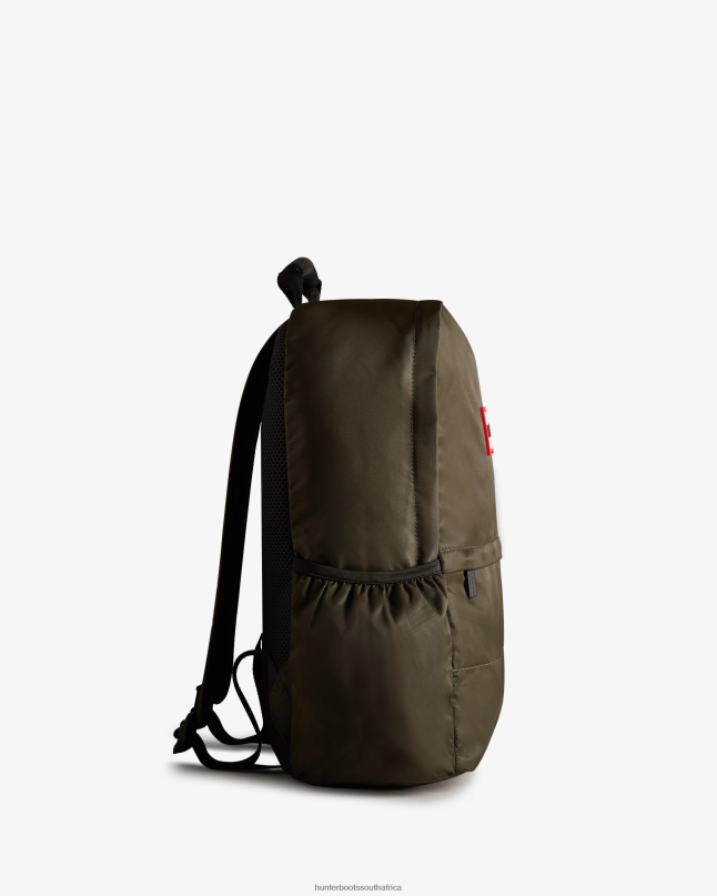 Men Nylon Large Backpack 8D4VJ435 Hunter Dark Olive