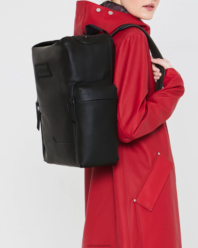 Men Top Clip Backpack - Rubberized Leather 8D4VJ426 Hunter