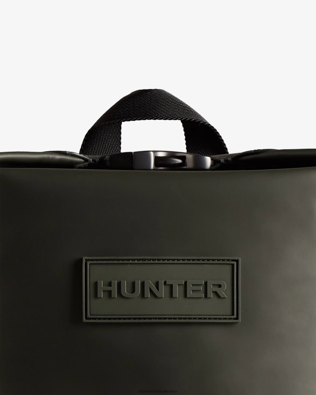 Men Top Clip Backpack - Rubberized Leather 8D4VJ427 Hunter