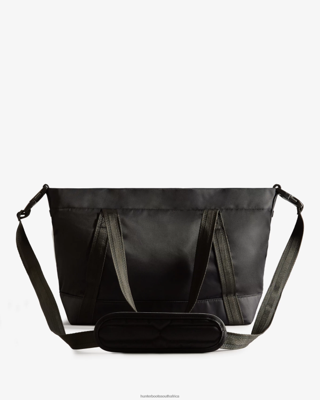 Men Nylon Medium Top Clip Tote Bag 8D4VJ457 Hunter Black