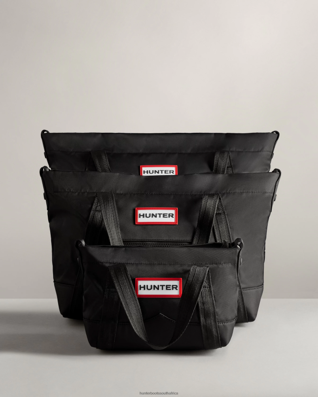 Men Nylon Mini Top Clip Tote Bag 8D4VJ461 Hunter Black