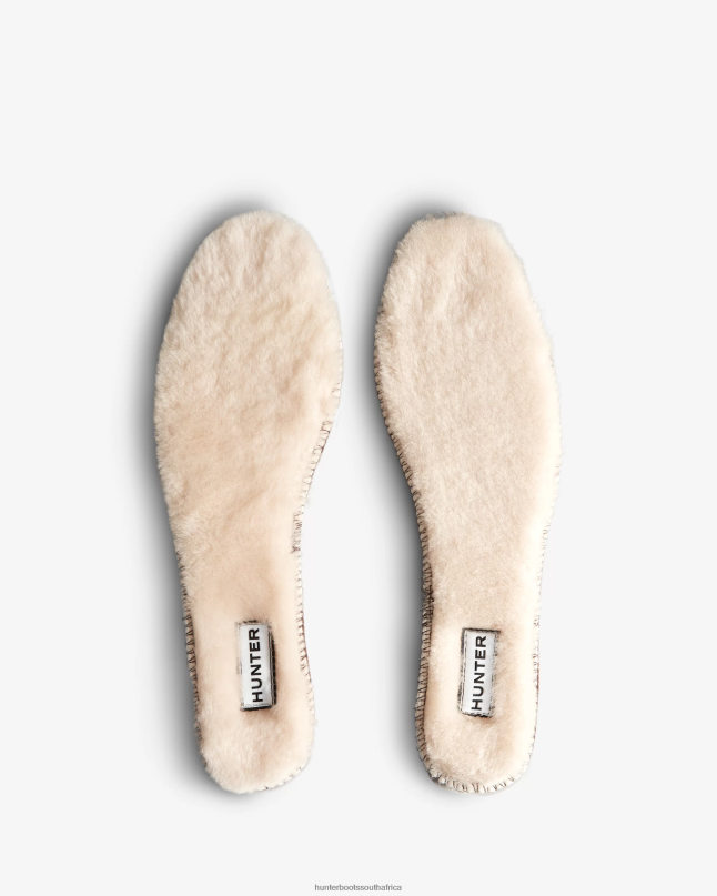 Men Original Luxury Shearling Insoles 8D4VJ386 Hunter Natural