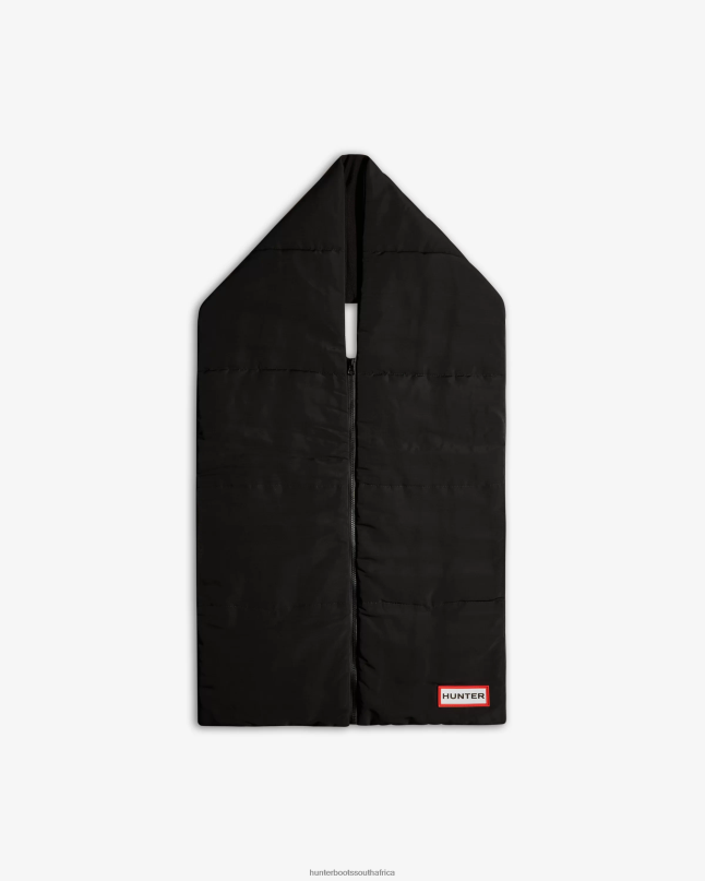 Men Intrepid Zip Up Scarf 8D4VJ495 Hunter Black