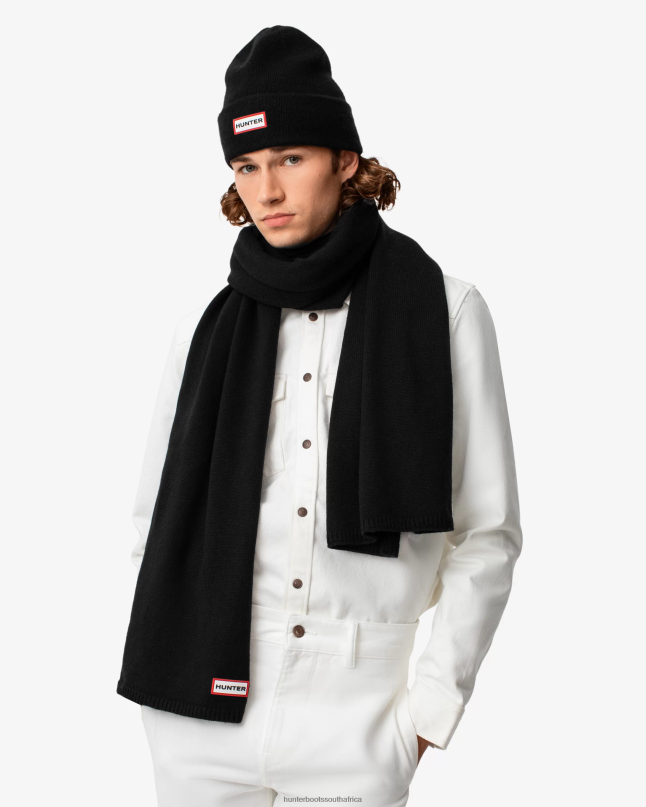 Men Play Essential Scarf 8D4VJ445 Hunter Black