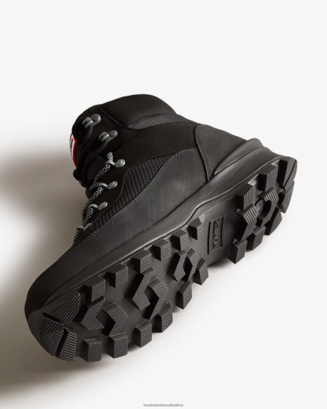 Men Explorer Insulated Lace-Up Commando Boots 8D4VJ575 Hunter Black