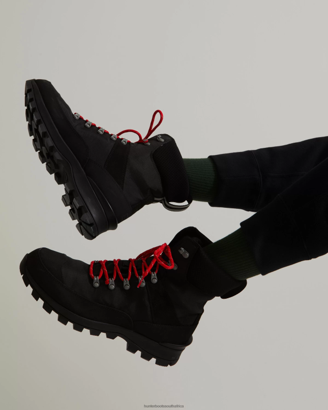 Men Insulated Recycled Polyester Commando Boots 8D4VJ573 Hunter Black