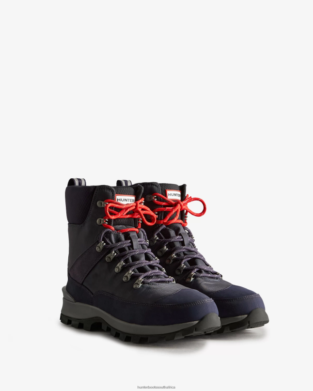 Men Insulated Recycled Polyester Commando Boots 8D4VJ574 Hunter Navy/Blue Mineral