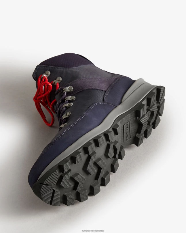 Men Insulated Recycled Polyester Commando Boots 8D4VJ574 Hunter Navy/Blue Mineral