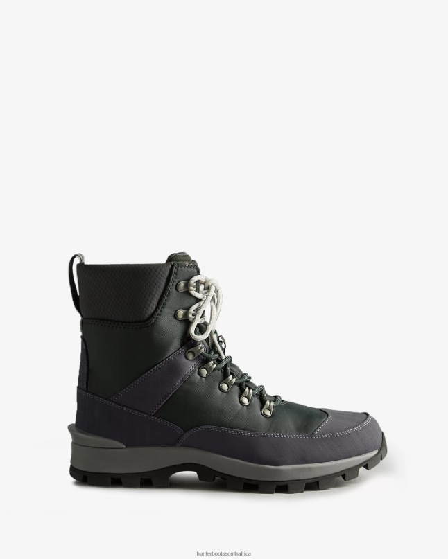 Men Insulated Recycled Polyester Commando Boots 8D4VJ591 Hunter Arctic Moss Green/Henson Navy