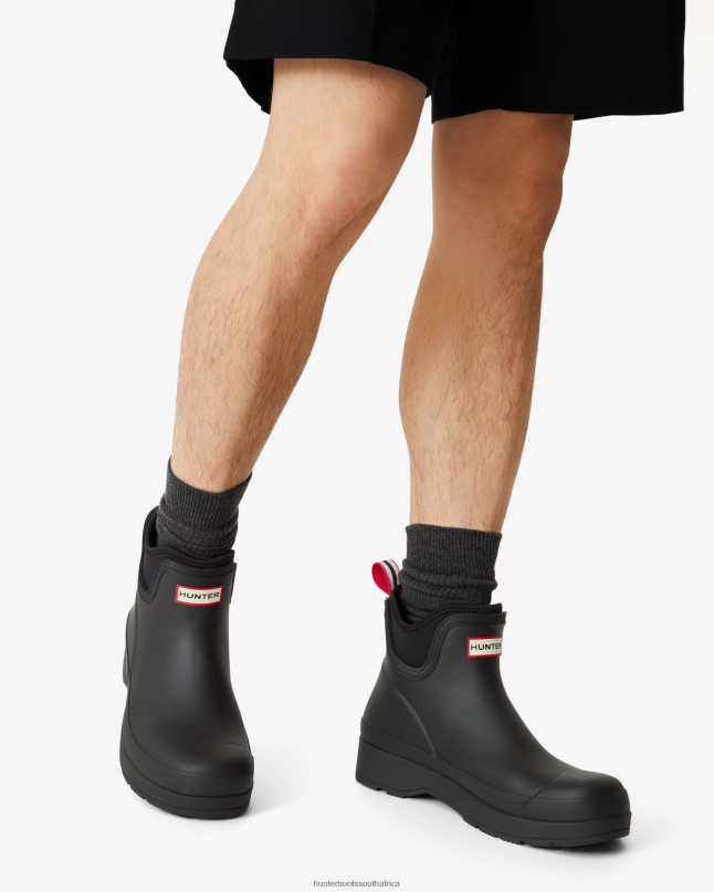 Men Play Neoprene Chelsea Boots 8D4VJ508 Hunter Black