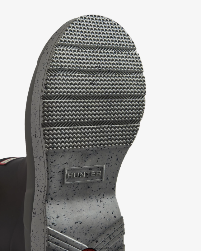 Men Original Play Short Speckle Rain Boots 8D4VJ596 Hunter Black/Urban Grey