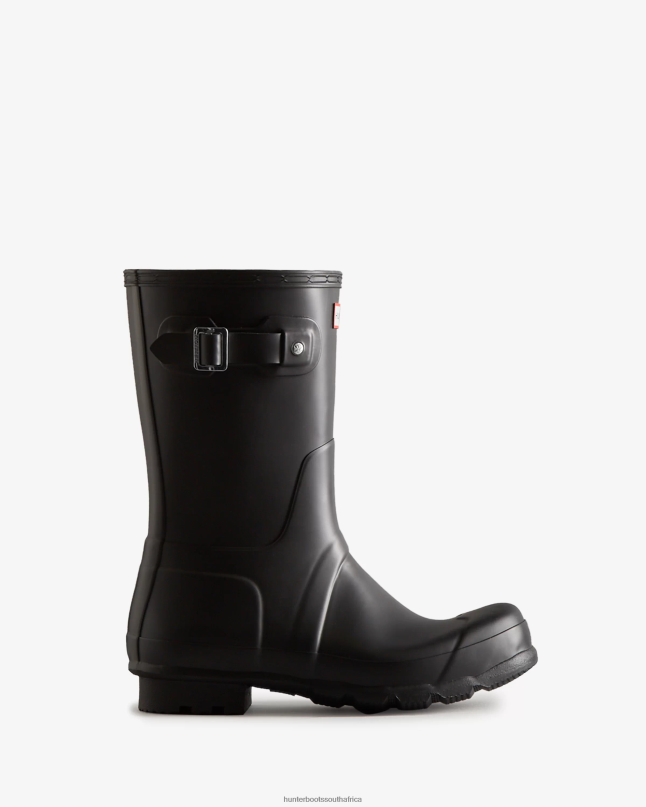 Men Original Short Rain Boots 8D4VJ504 Hunter Black