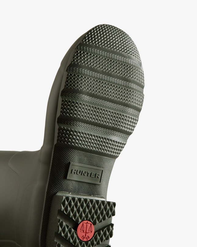 Men Original Tall Rain Boots 8D4VJ516 Hunter Dark Olive