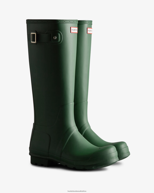 Men Original Tall Rain Boots 8D4VJ550 Hunter Thicket Green