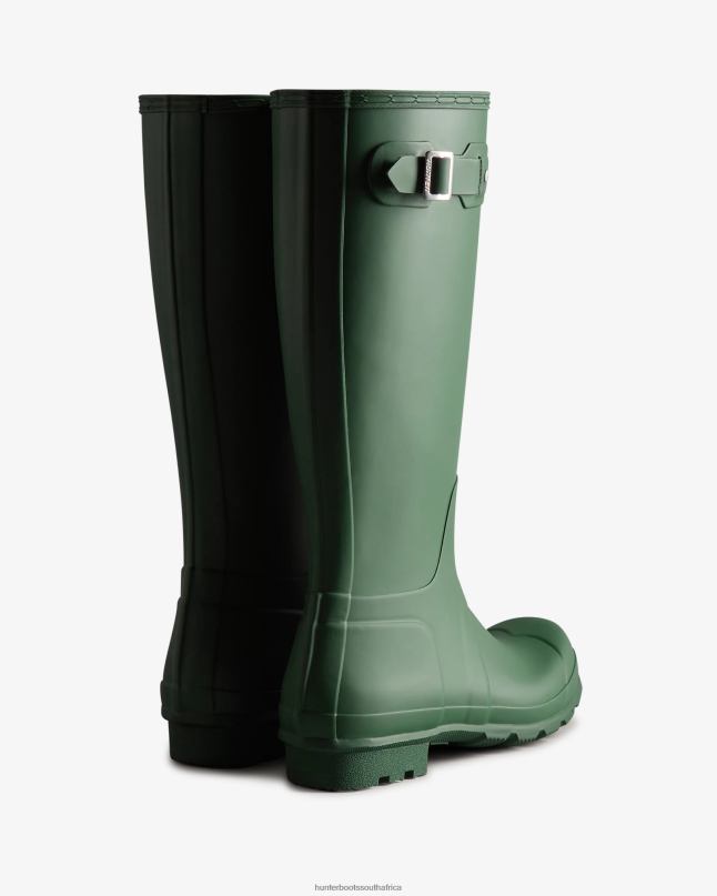 Men Original Tall Rain Boots 8D4VJ550 Hunter Thicket Green