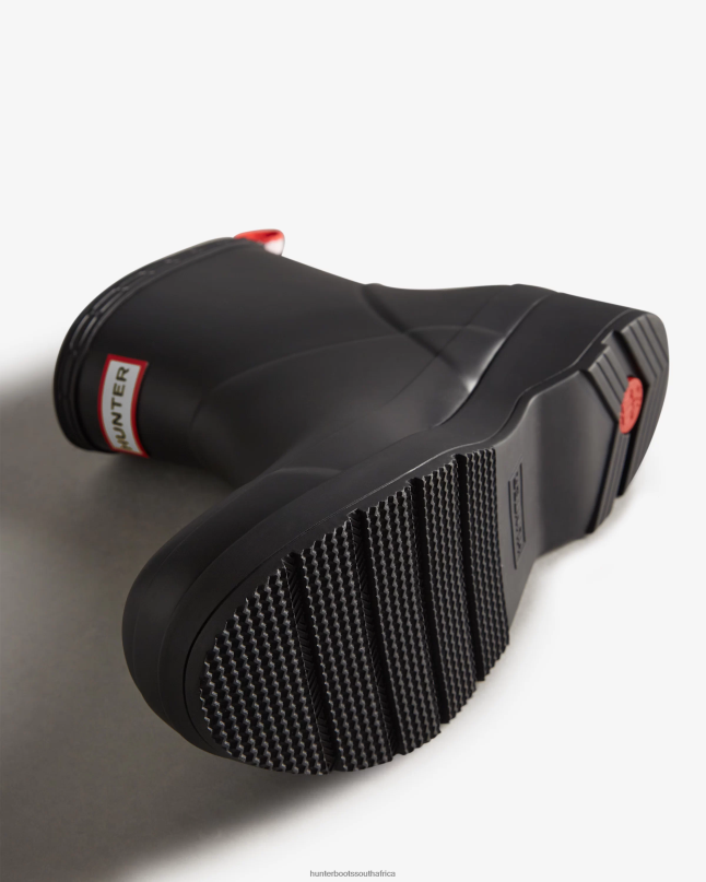 Men Play Short Rain Boots 8D4VJ525 Hunter Black