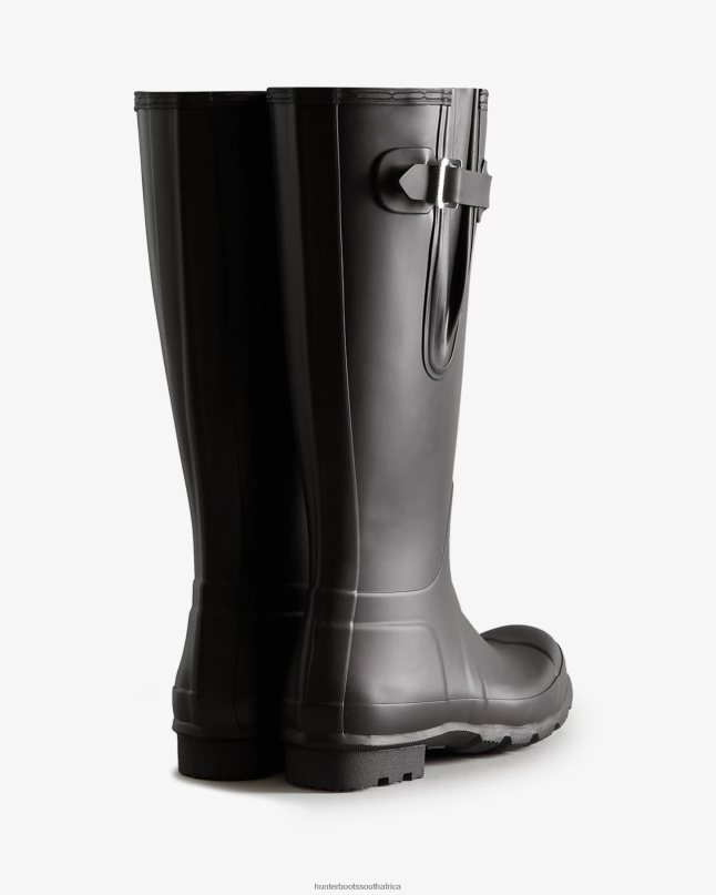 Men Tall Side Adjustable Rain Boots 8D4VJ561 Hunter Black