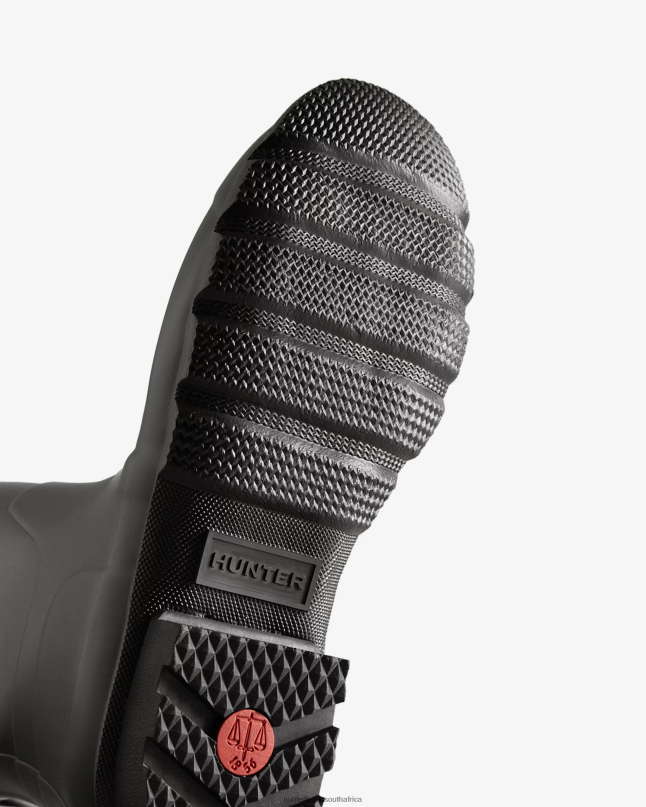 Men Tall Side Adjustable Rain Boots 8D4VJ561 Hunter Black