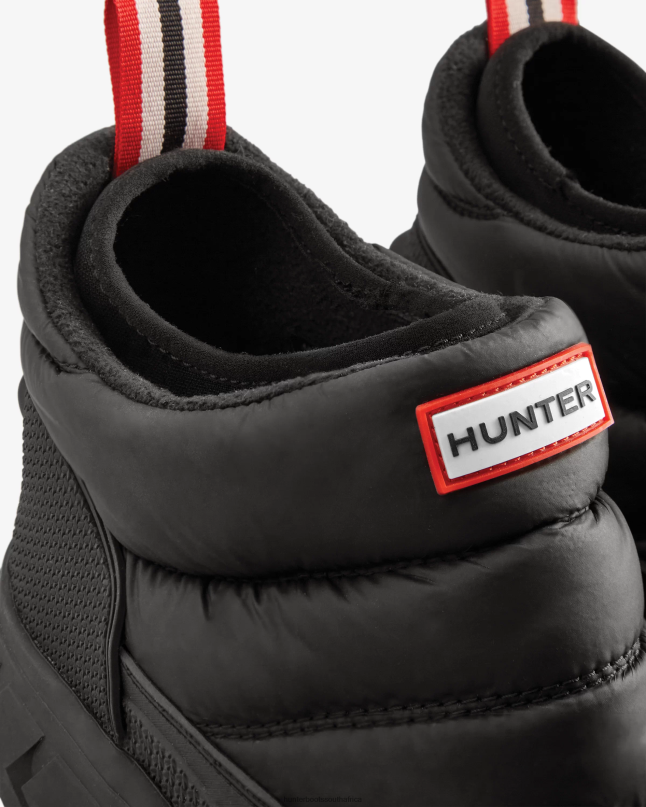 Men Intrepid Insulated Ankle Snow Boots 8D4VJ533 Hunter Black