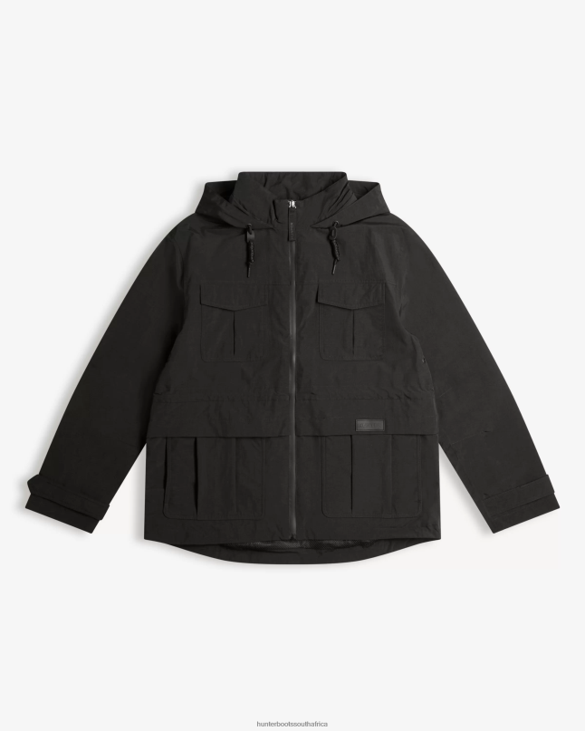 Men Explorer Recycled Nylon Jacket 8D4VJ611 Hunter Black