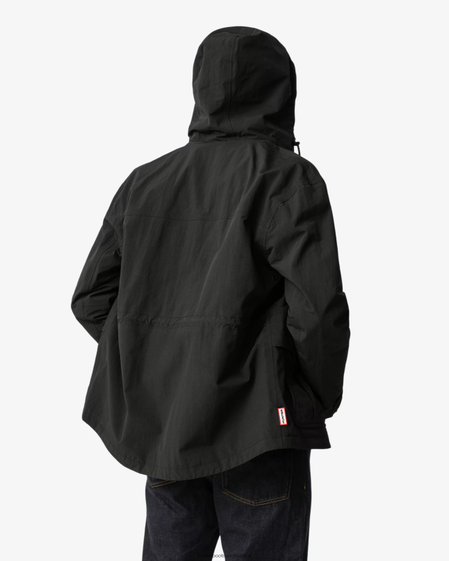 Men Explorer Recycled Nylon Jacket 8D4VJ611 Hunter Black