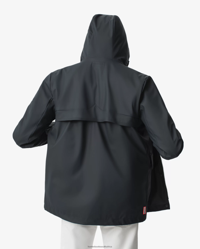 Men Lightweight Waterproof Rain Jacket 8D4VJ610 Hunter Navy