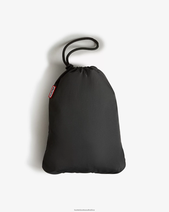 Men Recycled Lightweight Packable Jacket 8D4VJ612 Hunter Black