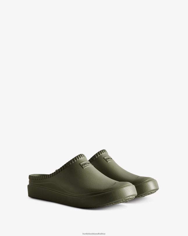 Men In/Out BLOOM Clogs 8D4VJ100 Hunter Lichen Green