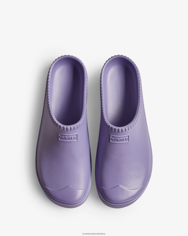 Men In/Out BLOOM Clogs 8D4VJ231 Hunter Iridescent Purple