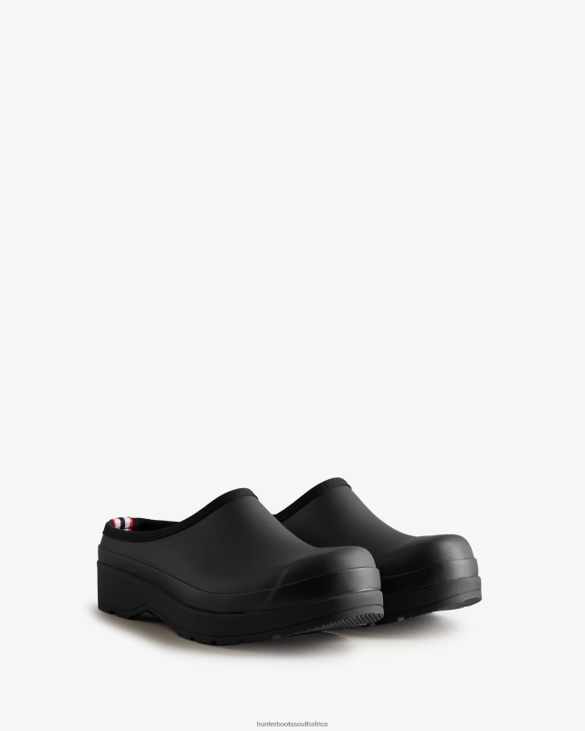 Men Play Clogs 8D4VJ536 Hunter Black