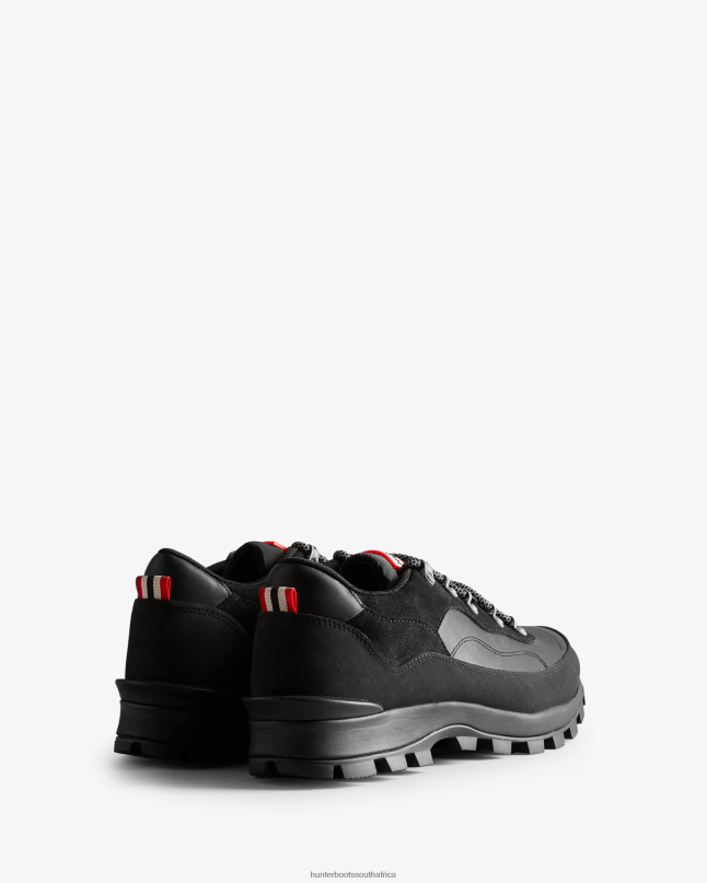 Men Explorer Insulated Leather Shoes 8D4VJ582 Hunter Black