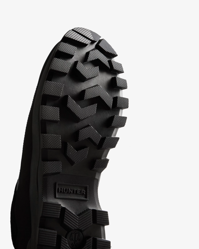 Men Explorer Insulated Leather Shoes 8D4VJ582 Hunter Black