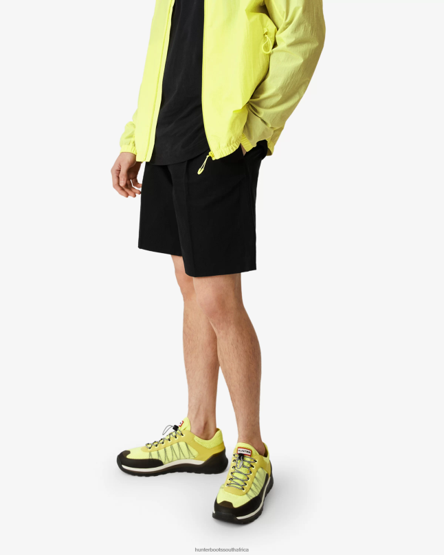 Men Travel Sneaker 8D4VJ585 Hunter Zesty Yellow/Shaded White/Black