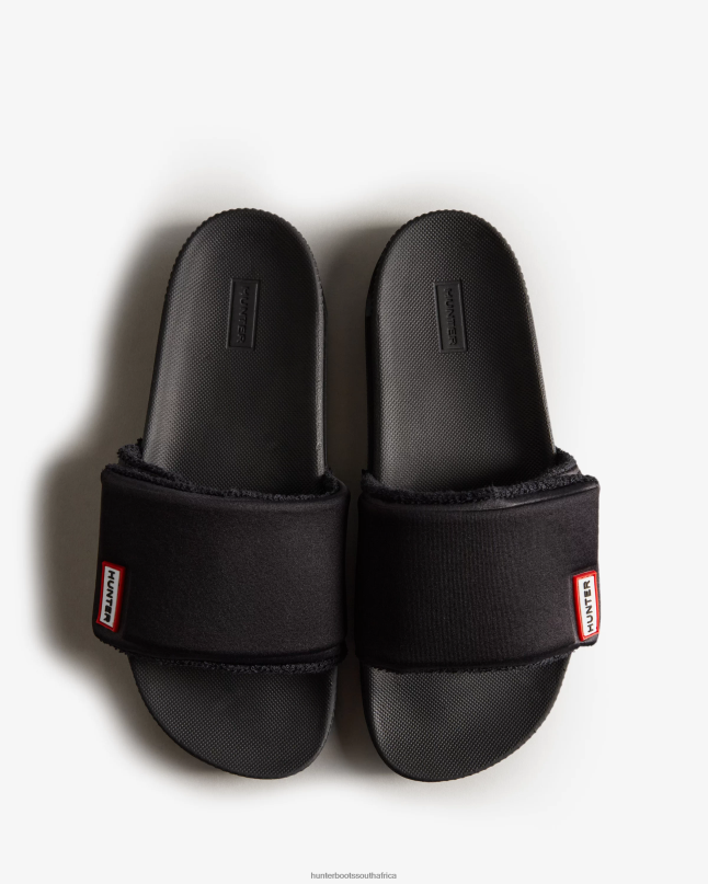 Men Adjustable Slides 8D4VJ535 Hunter Black