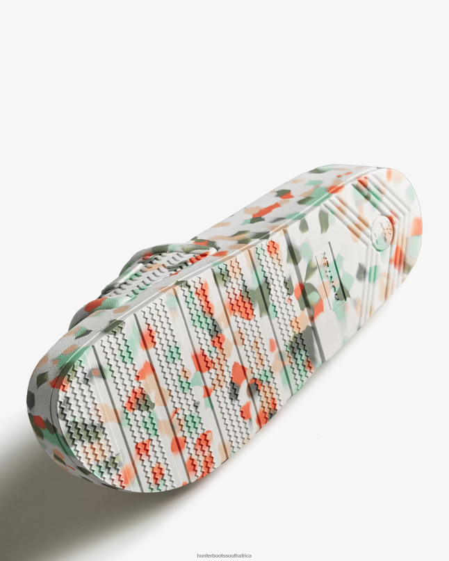 Men BLOOM Marble Slides 8D4VJ581 Hunter White