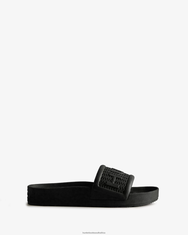Men BLOOM Slides 8D4VJ566 Hunter Black