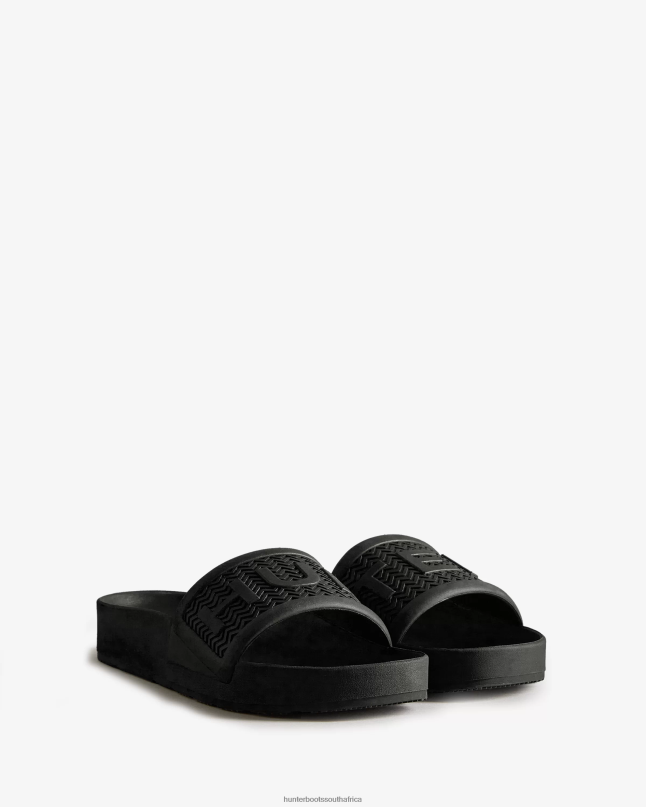 Men BLOOM Slides 8D4VJ566 Hunter Black