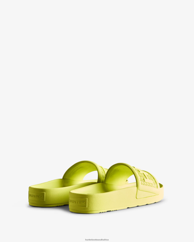 Men BLOOM Slides 8D4VJ567 Hunter Zesty Yellow