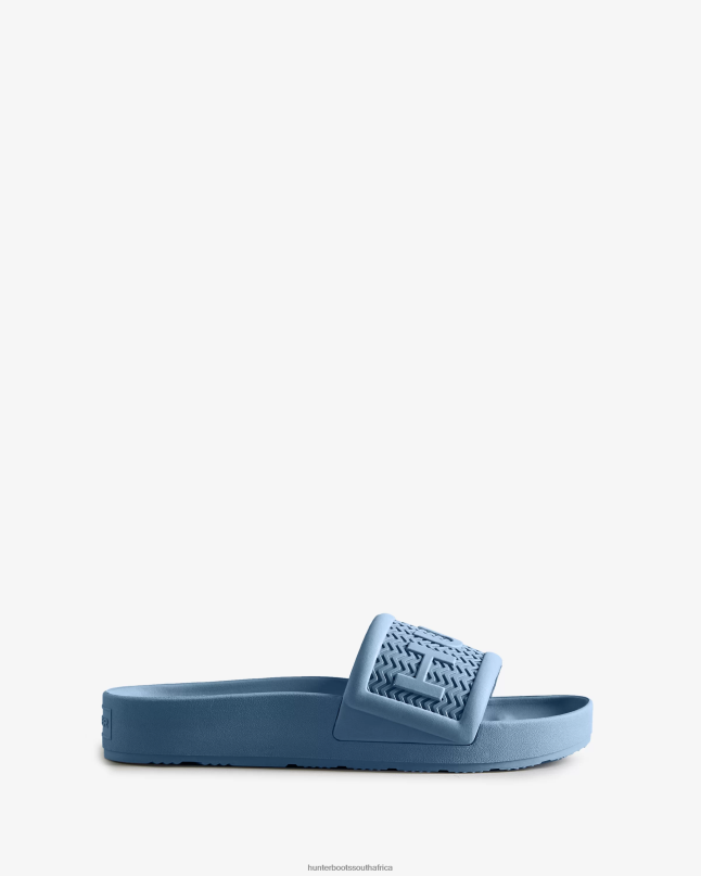 Men BLOOM Slides 8D4VJ580 Hunter Stornoway Blue