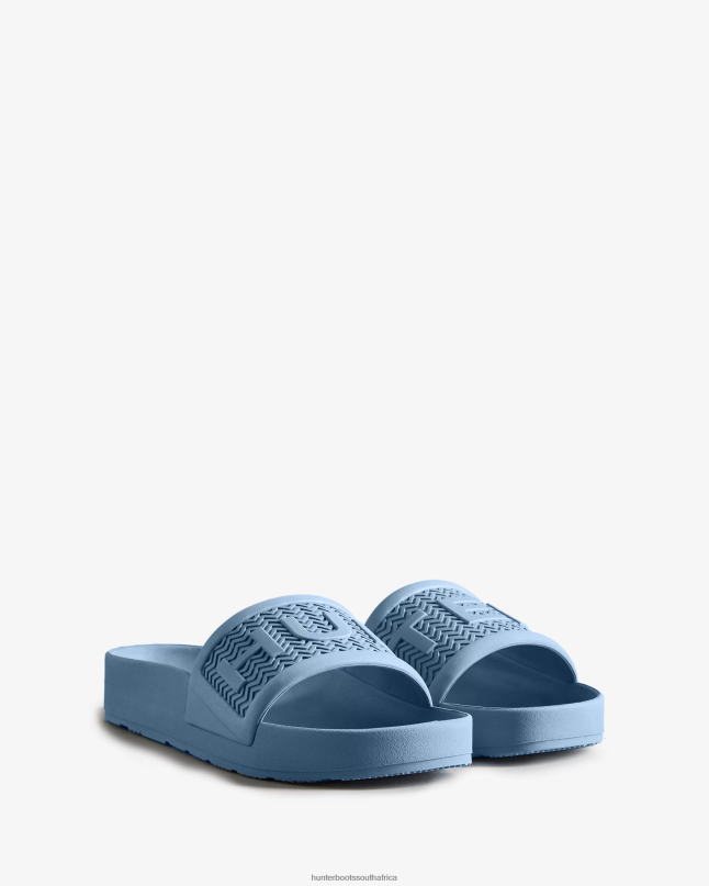 Men BLOOM Slides 8D4VJ580 Hunter Stornoway Blue