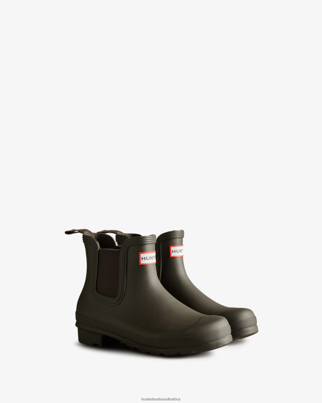 Women Original Chelsea Boots 8D4VJ85 Hunter Bitter Chocolate