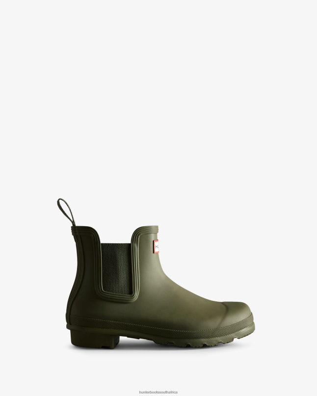 Women Original Chelsea Boots 8D4VJ87 Hunter Olive Leaf