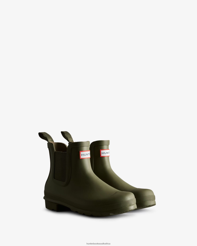 Women Original Chelsea Boots 8D4VJ87 Hunter Olive Leaf