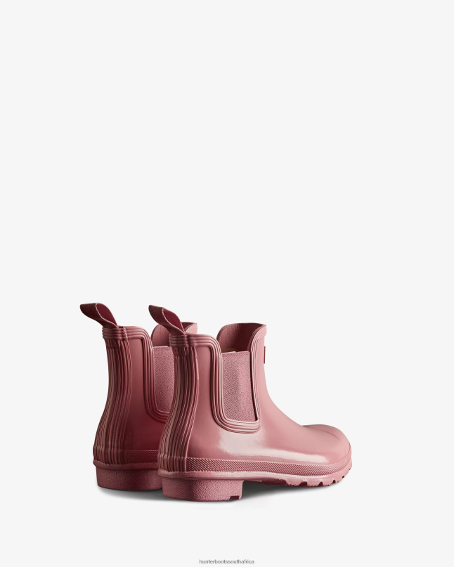 Women Original Gloss Chelsea Boots 8D4VJ157 Hunter Tufted Purple