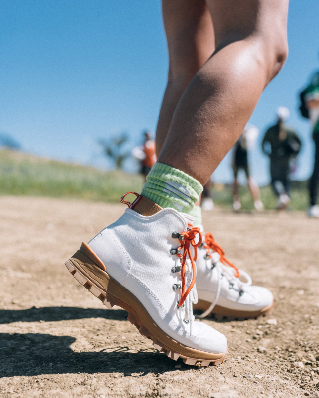 Women Canvas Desert Commando Boots 8D4VJ118 Hunter Natural