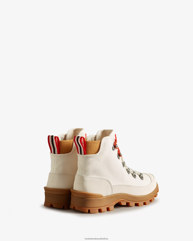 Women Canvas Desert Commando Boots 8D4VJ118 Hunter Natural