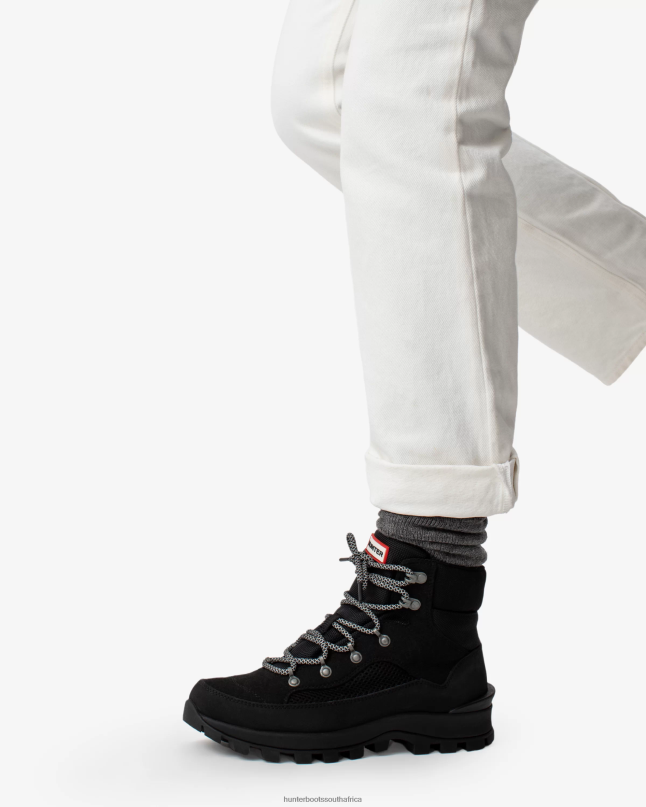 Women Explorer Insulated Lace-Up Commando Boots 8D4VJ299 Hunter Black