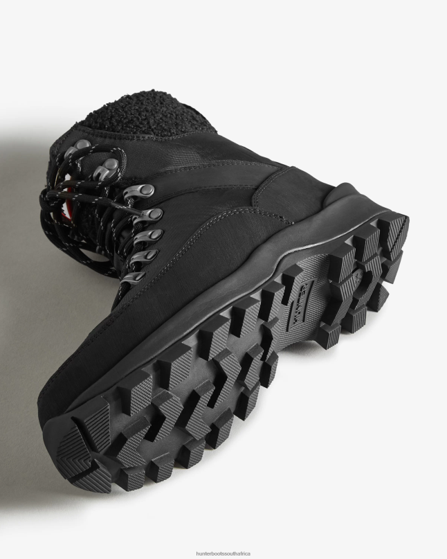 Women Insulated Recycled Polyester Commando Boots 8D4VJ297 Hunter Black