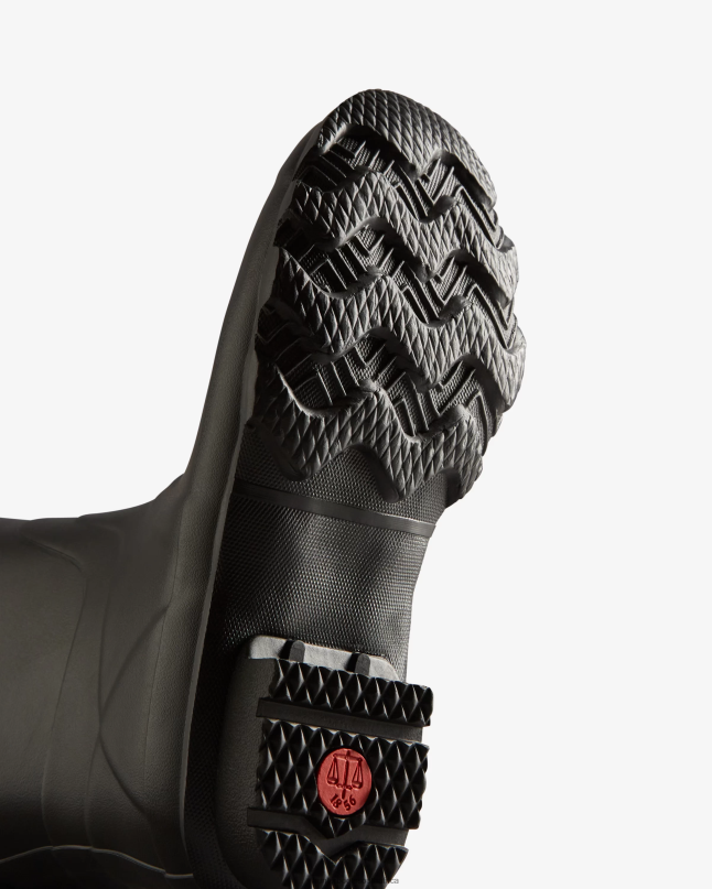 Women Huntress Wide Leg Rain Boots 8D4VJ148 Hunter Black