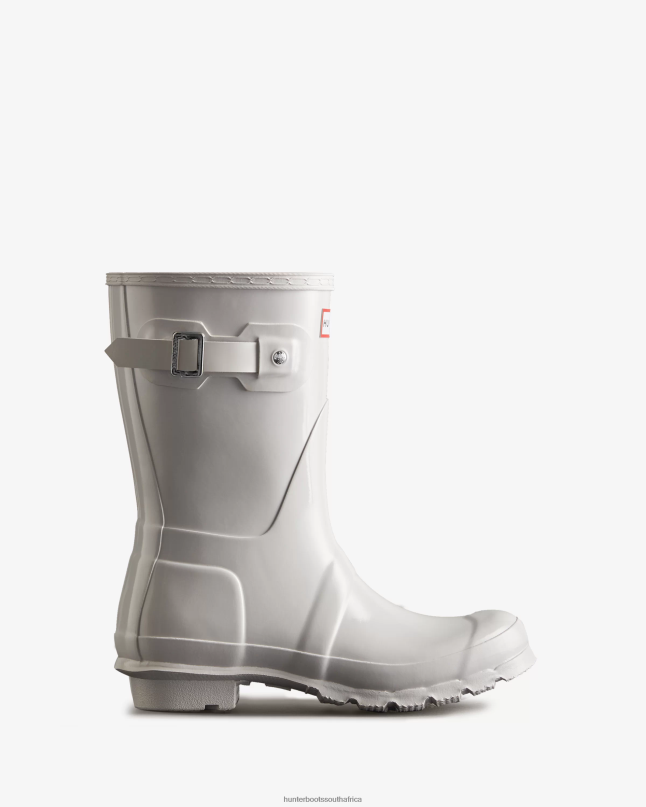 Women Original Short Gloss Rain Boots 8D4VJ210 Hunter White